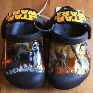 CROCS Children STAR WARS CLOG NWT  Size: C 4/5